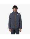 K-Way \ Giubbino Uomo Jack Plain Nylon Blu Grigio Prezzo 250,00