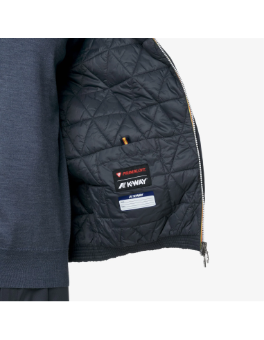 K-Way \ Giubbino Uomo Jack Plain Nylon Blu Grigio Prezzo 250,00