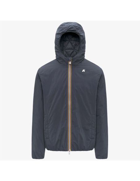 K-Way \ Giubbino Uomo Jack Plain Nylon Blu Grigio Prezzo 250,00