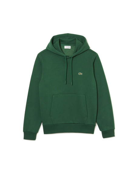 Lacoste \ Felpa Uomo Misto Cotone Verde Scuro Prezzo 145,00