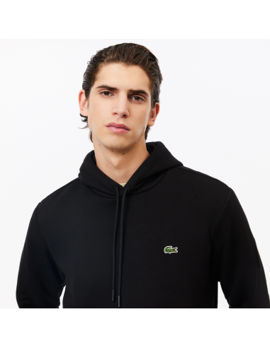 Lacoste \ Felpa Uomo Misto Cotone Nero Prezzo 145,00