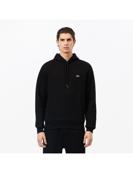 Lacoste \ Felpa Uomo Misto Cotone Nero Prezzo 145,00
