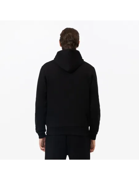 Lacoste \ Felpa Uomo Misto Cotone Nero Prezzo 145,00