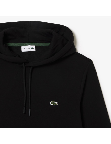 Lacoste \ Felpa Uomo Misto Cotone Nero Prezzo 145,00