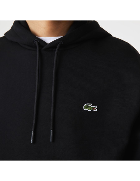 Lacoste \ Felpa Uomo Misto Cotone Nero Prezzo 145,00