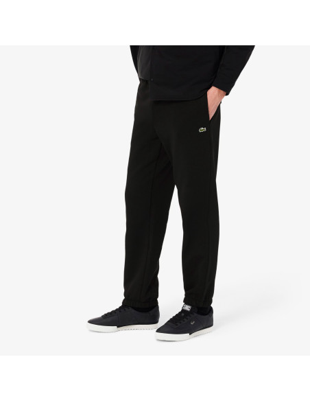 Lacoste \ Pantalone Tuta Uomo Misto Cotone Nero Prezzo 120,00