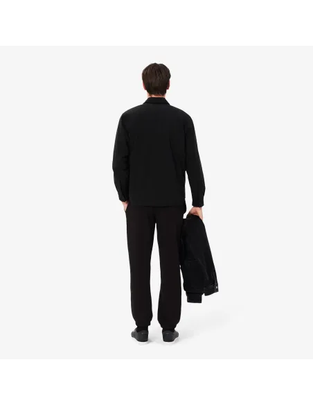 Lacoste \ Pantalone Tuta Uomo Misto Cotone Nero Prezzo 120,00