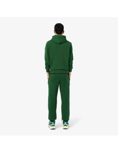 Lacoste \ Pantalone Tuta Uomo Misto Cotone Verde Scuro Prezzo 120,00