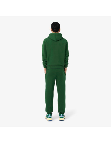 Lacoste \ Pantalone Tuta Uomo Misto Cotone Verde Scuro Prezzo 120,00