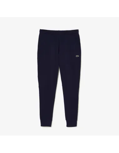 Lacoste \ Pantaloni In Felpa Uomo Misto Cotone Blu Scuro Prezzo 120,00