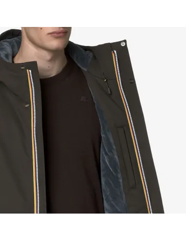 K-Way \ Giubbino Medio Uomo Jarno Twill Palude Prezzo 330,00