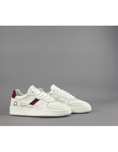 D.A.T.E. \ Sneakers Court Uomo Pelle Panna Prezzo 200,00