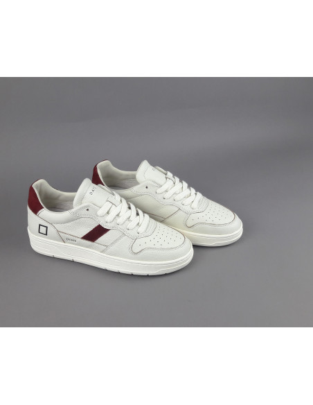 D.A.T.E. \ Sneakers Court Uomo Pelle Panna Prezzo 200,00
