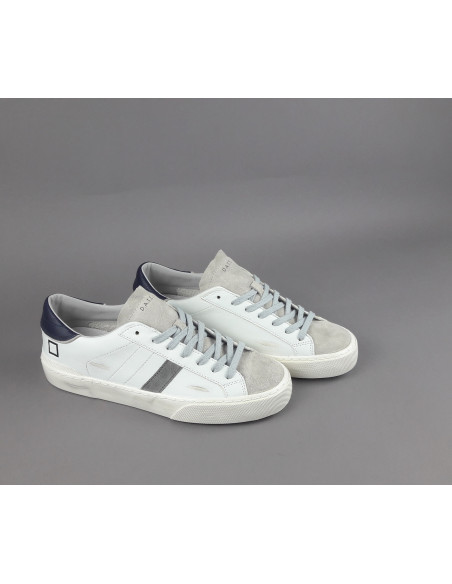 D.A.T.E. \ Sneakers Hill Low Uomo Pelle Bianco Prezzo 185,00