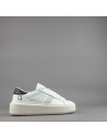 D.A.T.E. \ Sneakers Hill Low Platform Donna Pelle Bianco Prezzo 185,00