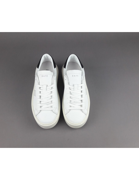 D.A.T.E. \ Sneakers Hill Low Platform Donna Pelle Bianco Prezzo 185,00