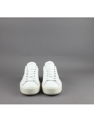 D.A.T.E. \ Sneakers Hill Low Platform Donna Pelle Bianco Prezzo 185,00