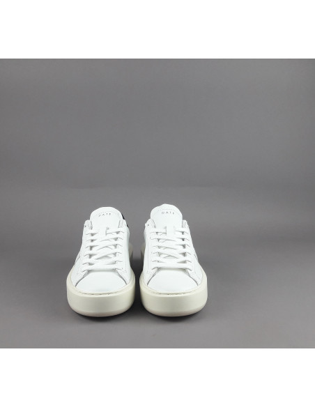 D.A.T.E. \ Sneakers Hill Low Platform Donna Pelle Bianco Prezzo 185,00