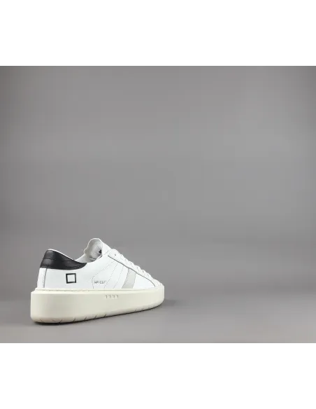 D.A.T.E. \ Sneakers Hill Low Platform Donna Pelle Bianco Prezzo 185,00