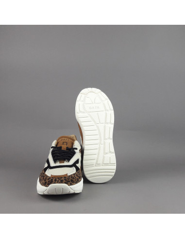D.A.T.E. \ Sneakers Fuga Donna Camoscio Tela Marrone Prezzo 215,00