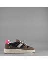 D.A.T.E. \ Sneakers Court Donna Camoscio E Glitter Marrone Prezzo 175,00