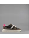 D.A.T.E. \ Sneakers Court Donna Camoscio E Glitter Marrone Prezzo 175,00