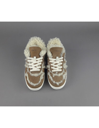 D.A.T.E. \ Sneakers Court Donna Montone Marrone Chiaro Prezzo 230,00