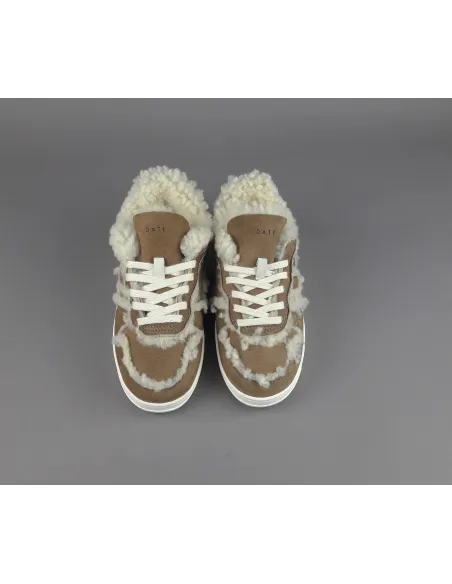 D.A.T.E. \ Sneakers Court Donna Montone Marrone Chiaro Prezzo 230,00