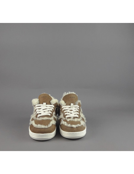 D.A.T.E. \ Sneakers Court Donna Montone Marrone Chiaro Prezzo 230,00