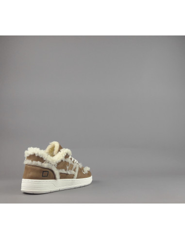 D.A.T.E. \ Sneakers Court Donna Montone Marrone Chiaro Prezzo 230,00