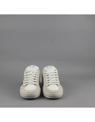 Ama Brand \ Sneakers Donna Slam Camoscio E Pelle Nude Prezzo 205,00