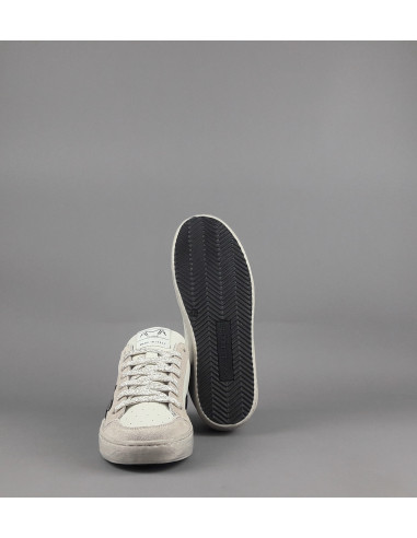 Ama Brand \ Sneakers Donna Slam Camoscio E Pelle Nude Prezzo 205,00