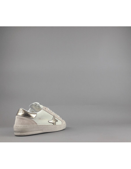 Ama Brand \ Sneakers Donna Slam Camoscio E Pelle Nude Prezzo 205,00