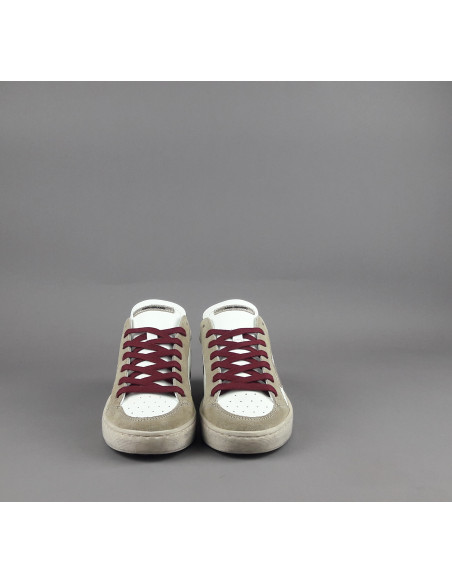 Ama Brand \ Sneakers Donna Slam Camoscio E Pelle Beige Prezzo 200,00