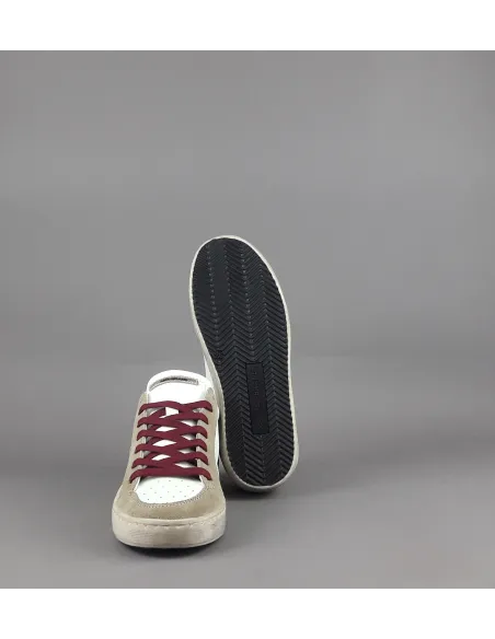 Ama Brand \ Sneakers Donna Slam Camoscio E Pelle Beige Prezzo 200,00