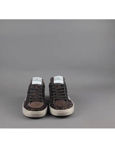 Ama Brand \ Sneakers Donna Slam Pelle Marrone Scuro Prezzo 210,00