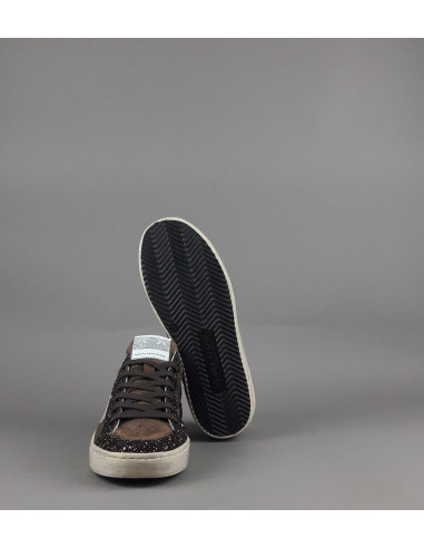 Ama Brand \ Sneakers Donna Slam Pelle Marrone Scuro Prezzo 210,00