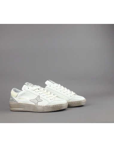 Ama Brand \ Sneakers Donna Slam Pelle Bianco Prezzo 200,00