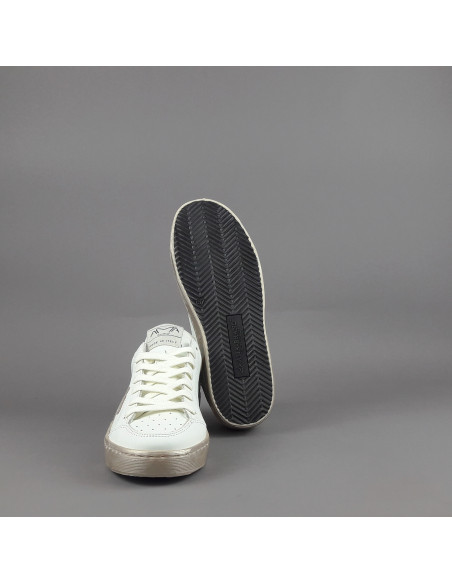 Ama Brand \ Sneakers Donna Slam Pelle Bianco Prezzo 200,00