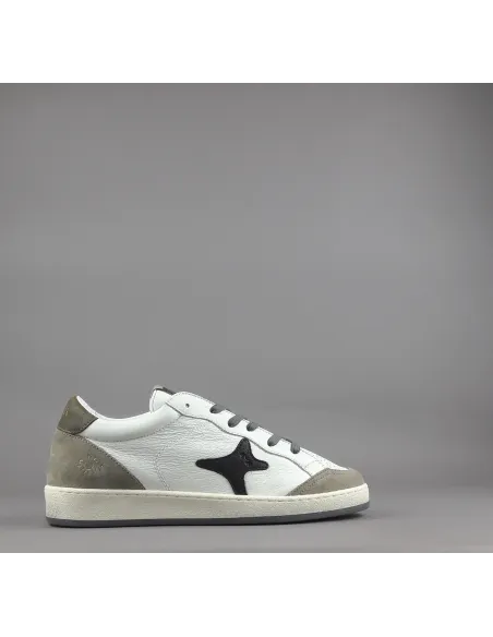 Ama Brand \ Sneakers Uomo Sun Pelle Bianco Prezzo 210,00
