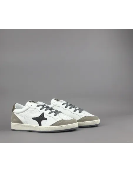 Ama Brand \ Sneakers Uomo Sun Pelle Bianco Prezzo 210,00