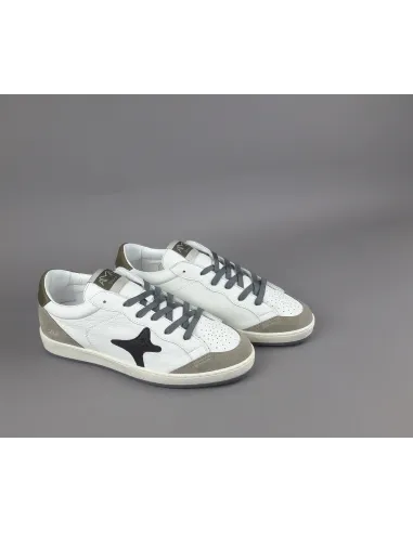 Ama Brand \ Sneakers Uomo Sun Pelle Bianco Prezzo 210,00