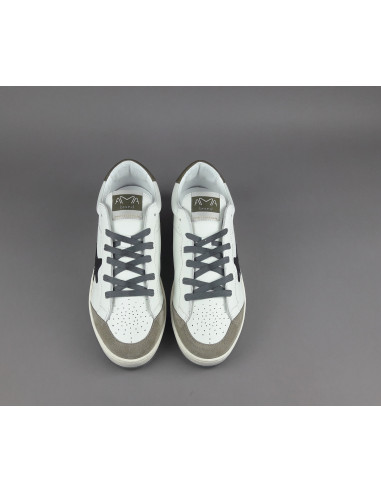 Ama Brand \ Sneakers Uomo Sun Pelle Bianco Prezzo 210,00