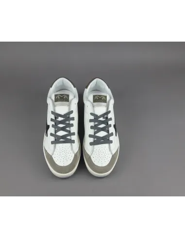 Ama Brand \ Sneakers Uomo Sun Pelle Bianco Prezzo 210,00