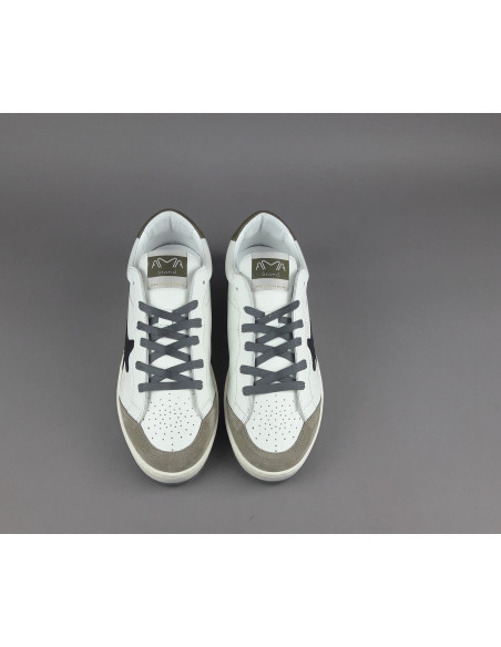 Ama Brand \ Sneakers Uomo Sun Pelle Bianco Prezzo 210,00