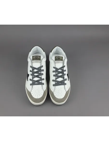 Ama Brand \ Sneakers Uomo Sun Pelle Bianco Prezzo 210,00