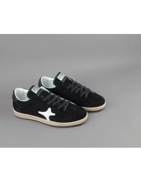 Ama Brand \ Sneakers Uomo Sun Camoscio Nero Prezzo 200,00