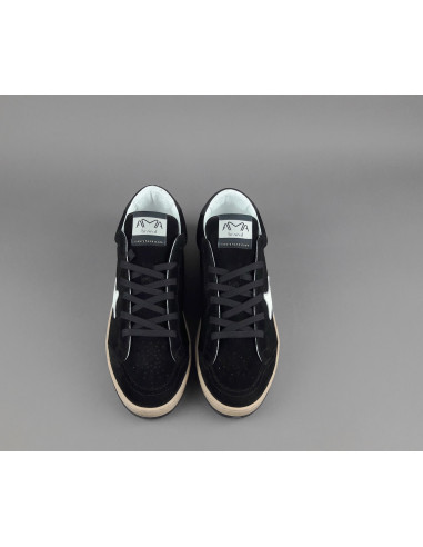 Ama Brand \ Sneakers Uomo Sun Camoscio Nero Prezzo 200,00