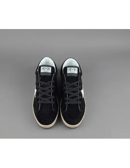 Ama Brand \ Sneakers Uomo Sun Camoscio Nero Prezzo 200,00
