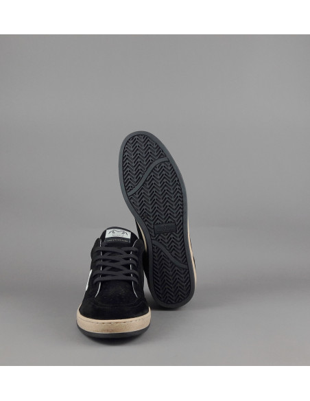 Ama Brand \ Sneakers Uomo Sun Camoscio Nero Prezzo 200,00